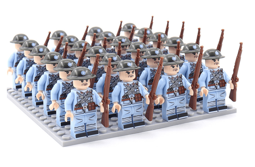 Skanto | HistoryBlocks – Samlebare historiske figurer lekesett (21 stk)
