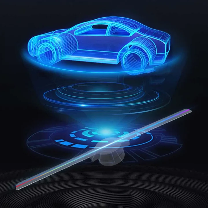 3D Hologram LED Vifte Prosjektor | Skanto