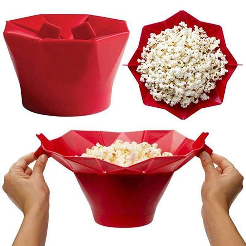 Skanto | Mikrobølgeovn Popcorn Maskin - Kan Lage Utrolig Deilig Popcorn Hvor Som Helst Når Som Helst!