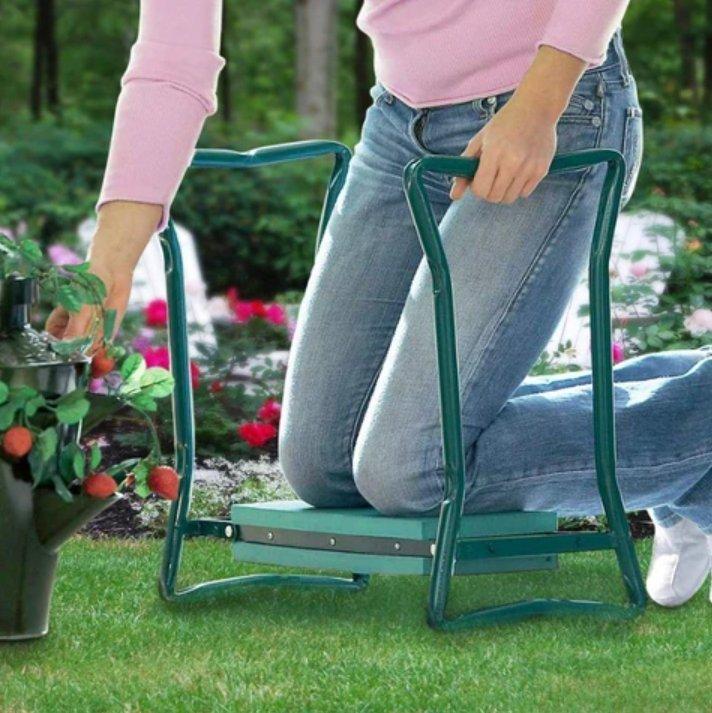 Skanto | Hagebenk - Sammenleggbar ergonomisk knelebord
