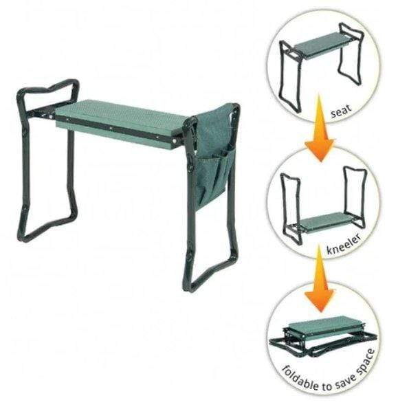 Skanto | Hagebenk - Sammenleggbar ergonomisk knelebord