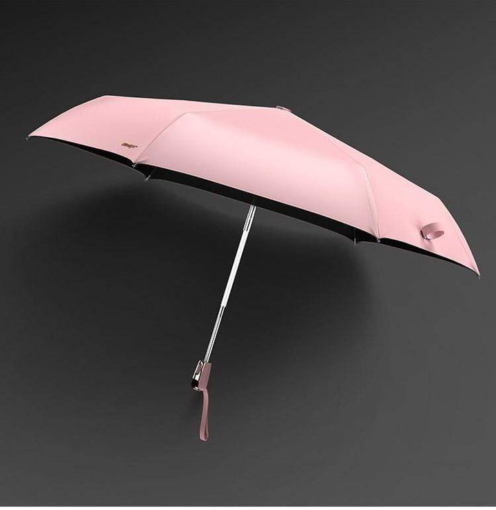Faltbarer, vindfester UV-beständiger Reiseschirm, rosa