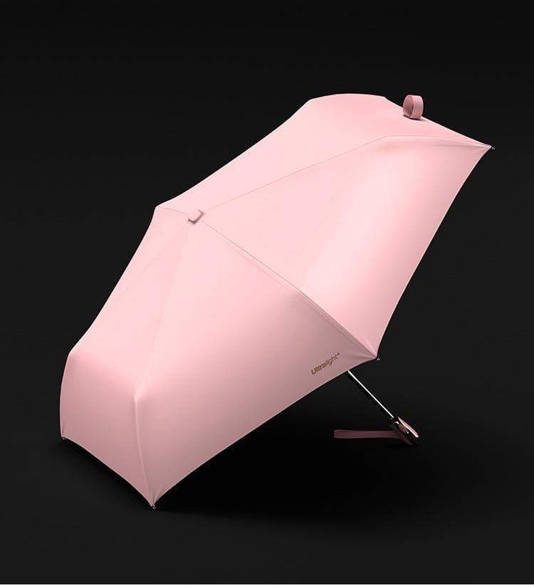 Faltbarer, vindfester UV-beständiger Reiseschirm, rosa