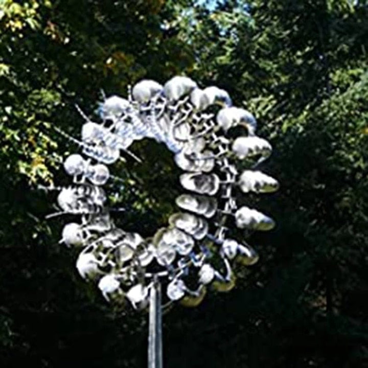 Unike og magiske vindmøller og metall | Magisk kinetisk skulptur i metall