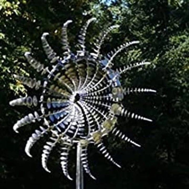 Unike og magiske vindmøller og metall | Magisk kinetisk skulptur i metall