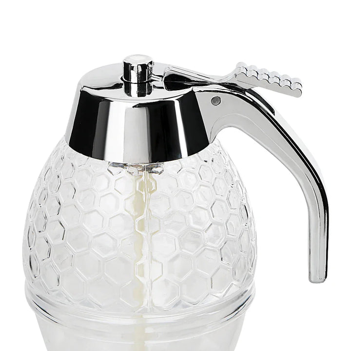 Honningkrukke Beholder Honningflaske Oppbevaring Bie Drypp Dispenser | Skanto