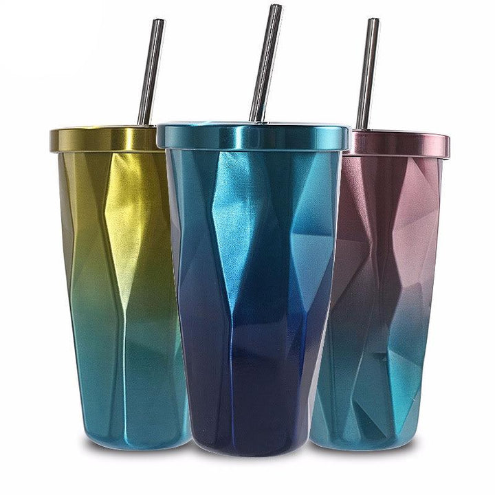 Hot & Cold Double Wall Irregular Diamond Tumbler | Skanto