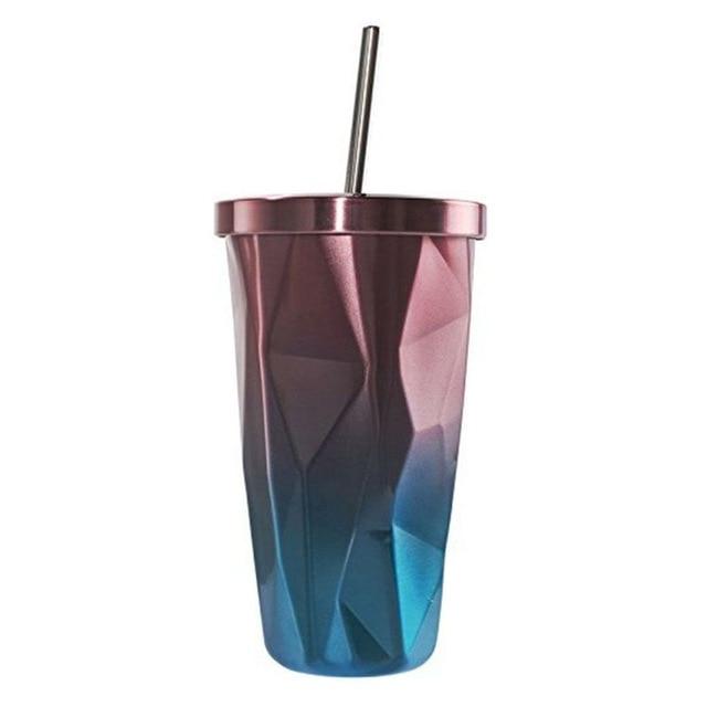 Hot & Cold Double Wall Irregular Diamond Tumbler | Skanto