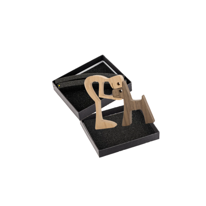 WoodenSculpt – Håndlaget Tre Skulptur for Interiør Skanto