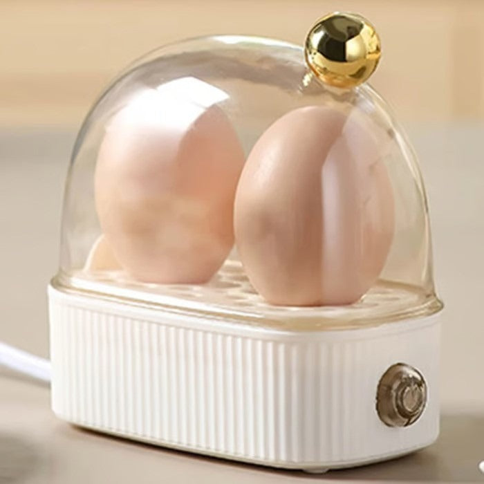 KookNest Mini Egg Cooker – Automatisk Elektrisk Eggkoker for 2 Egg | Skanto