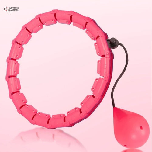 Skanto | Hula Fitness Vekthula – Justerbar Smart Hoop for Helkroppsøkt