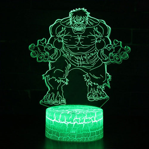 Skanto | 3D Lampe Marvel Hulk