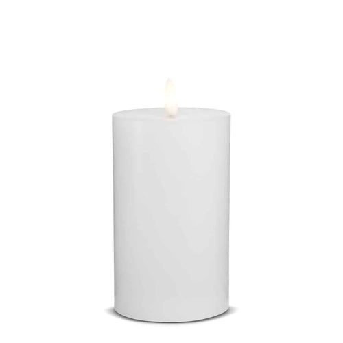 LED Stearinlys (1 stk) med realistisk 3D flamme 7,5 x 15 cm | Skanto