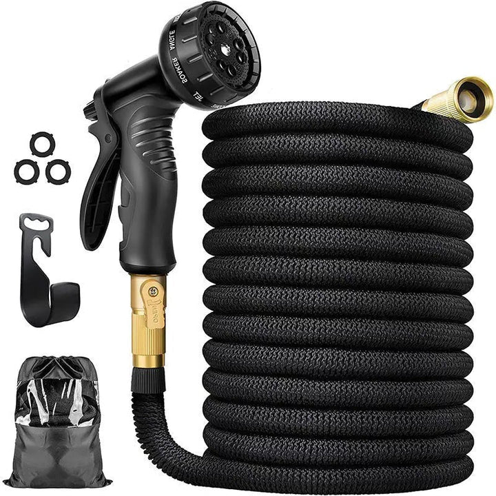 Skanto | HydraBloom Premium Hageslange | Holdbar utvidbar vanngartner for planter, plener og utendørs vask