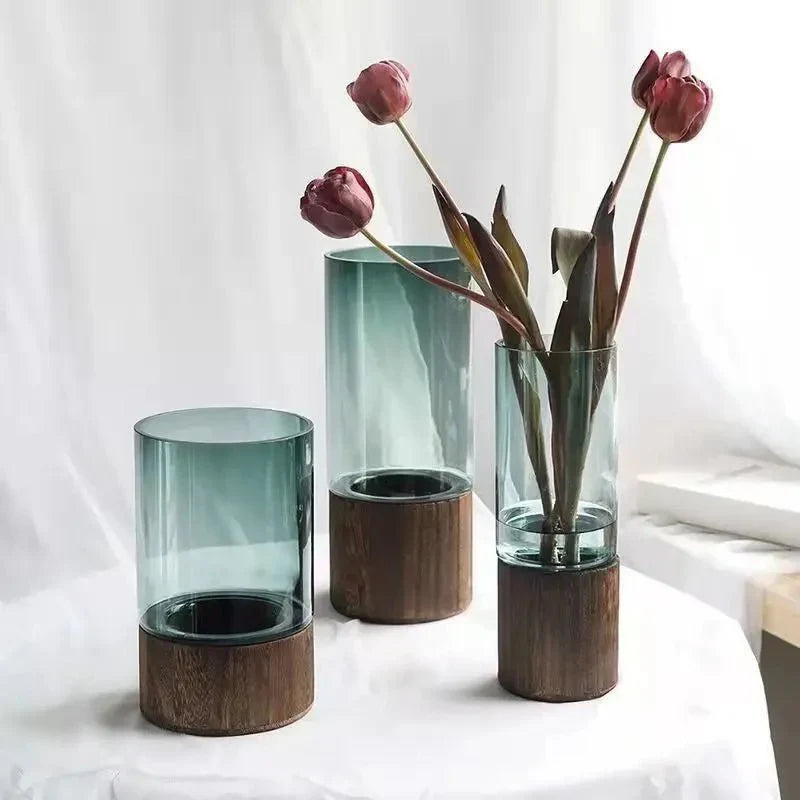 Hydroponisk Tre & Glass Vase for Stilfull Hjemmedekor | Skanto