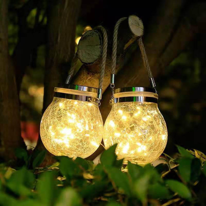Skanto | SunGlow - Varm Solfylt Glasslampe