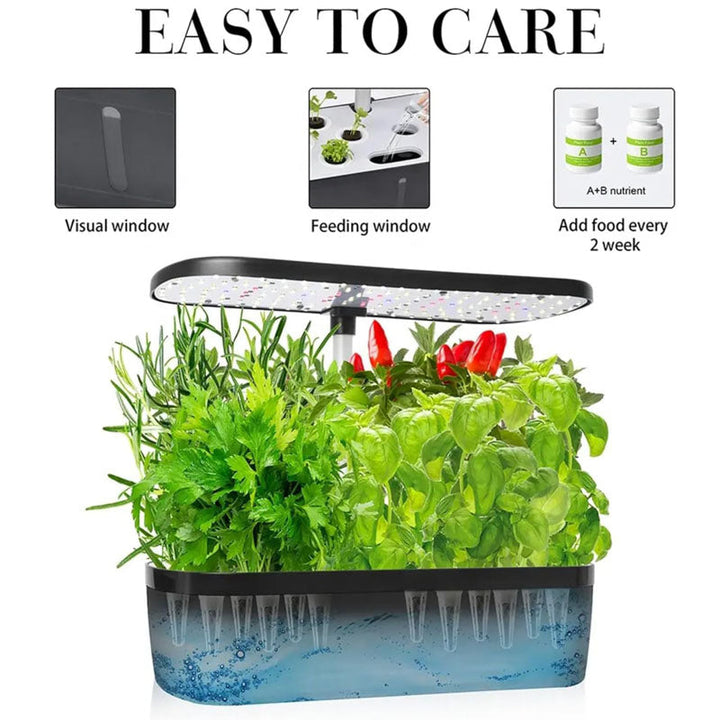 Innovativt hydroponisk vekstsystem – 12 podds kit | Skanto
