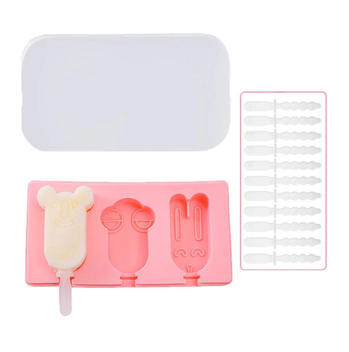Iskremform Popsicleformer med lokk DIY Hjemmelaget Is Lollyform | Skanto