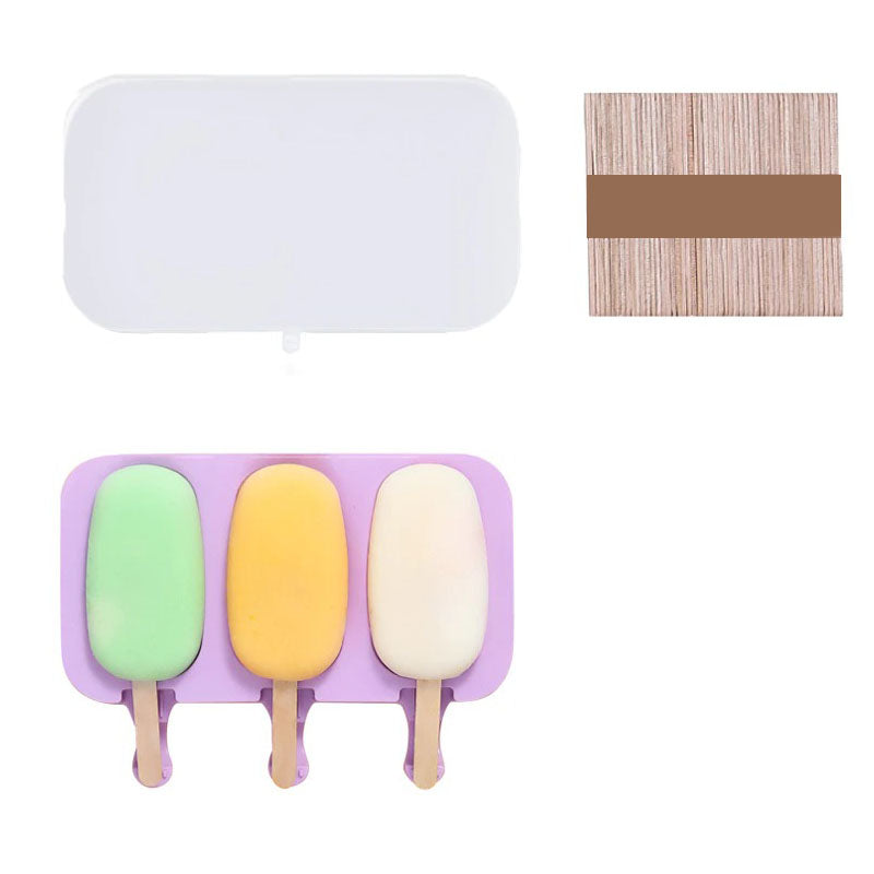 Iskremform Popsicleformer med lokk DIY Hjemmelaget Is Lollyform | Skanto