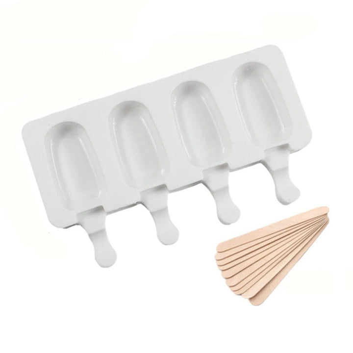 Iskremform Popsicleformer med lokk DIY Hjemmelaget Is Lollyform | Skanto