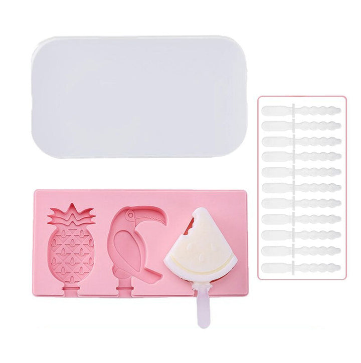 Iskremform Popsicleformer med lokk DIY Hjemmelaget Is Lollyform | Skanto