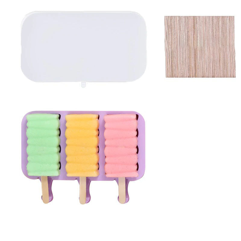Iskremform Popsicleformer med lokk DIY Hjemmelaget Is Lollyform | Skanto