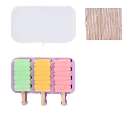 Iskremform Popsicleformer med lokk DIY Hjemmelaget Is Lollyform | Skanto