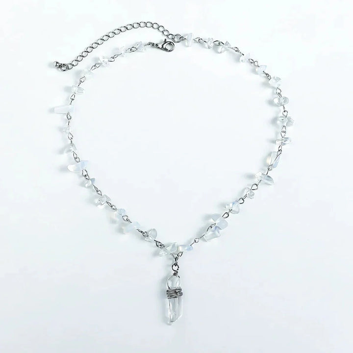 Skanto | Iskrystall Stein Choker Halssmykke