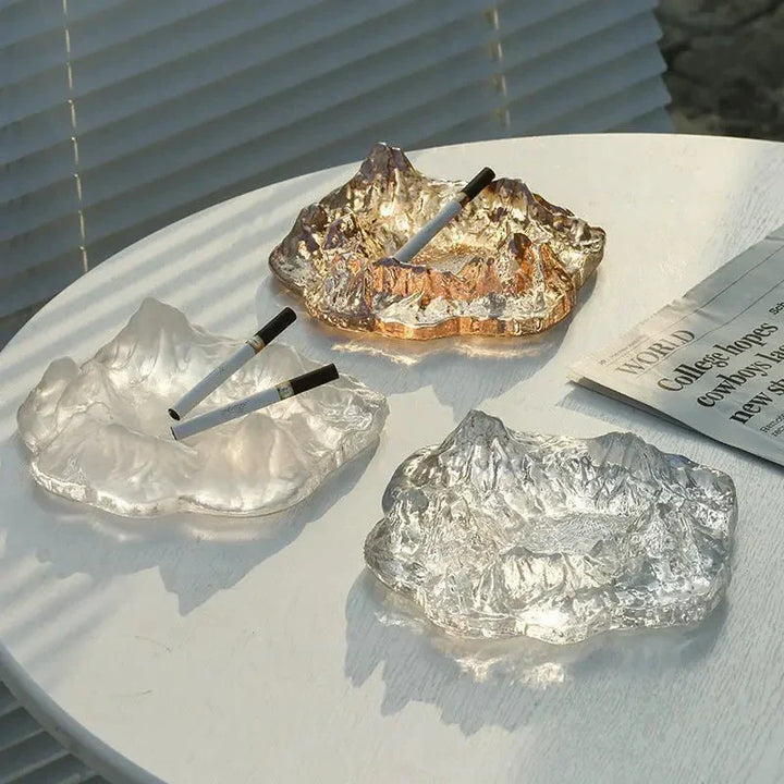 Skanto | Ice Style Mountain Glass Askebeger Dekorasjon