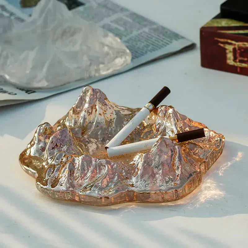 Skanto | Ice Style Mountain Glass Askebeger Dekorasjon