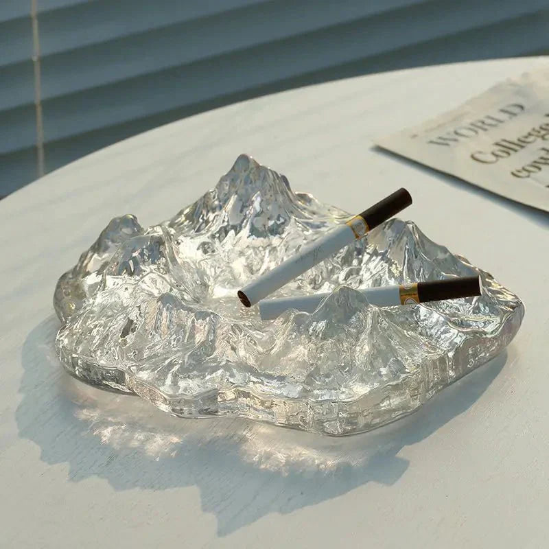 Skanto | Ice Style Mountain Glass Askebeger Dekorasjon