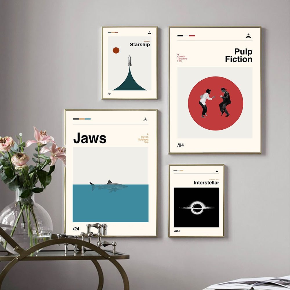 Skanto | Ikonisk Film Retro Veggkunst Lærret Plakat
