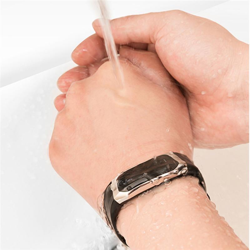 Norvo | Fitband Smartklokke Vanntett Blodtrykk Oksygen Pulsmonitor Sport Armbånd