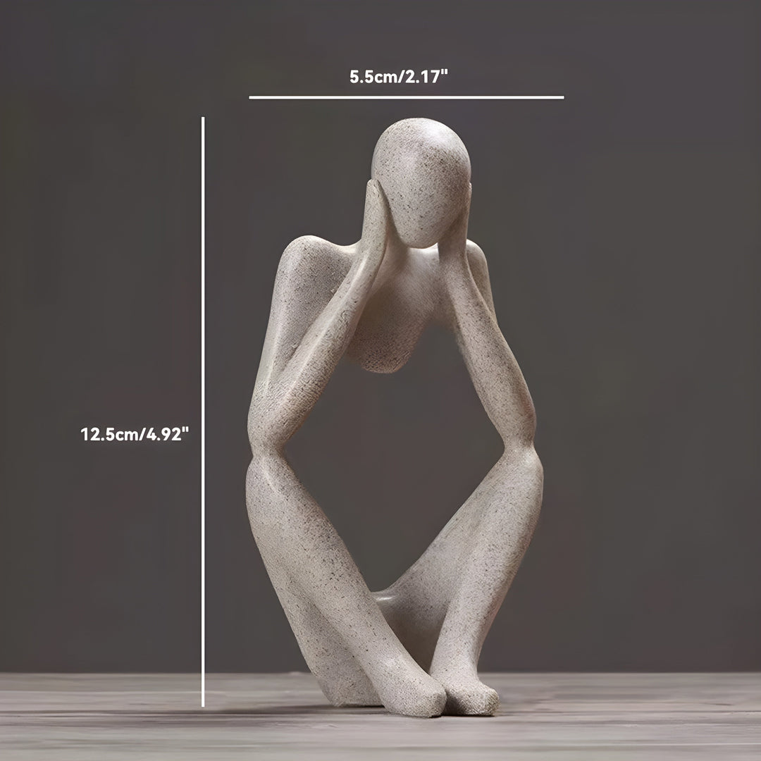 Skanto | Abstrakt Tenker Skulptur Hjem Dekor