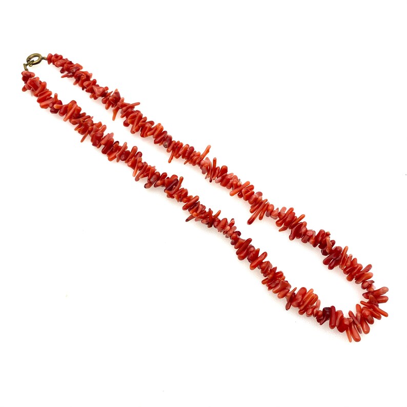Vibrant Red Coral Necklace | Perfect Eye-Catcher for Your Style Skanto