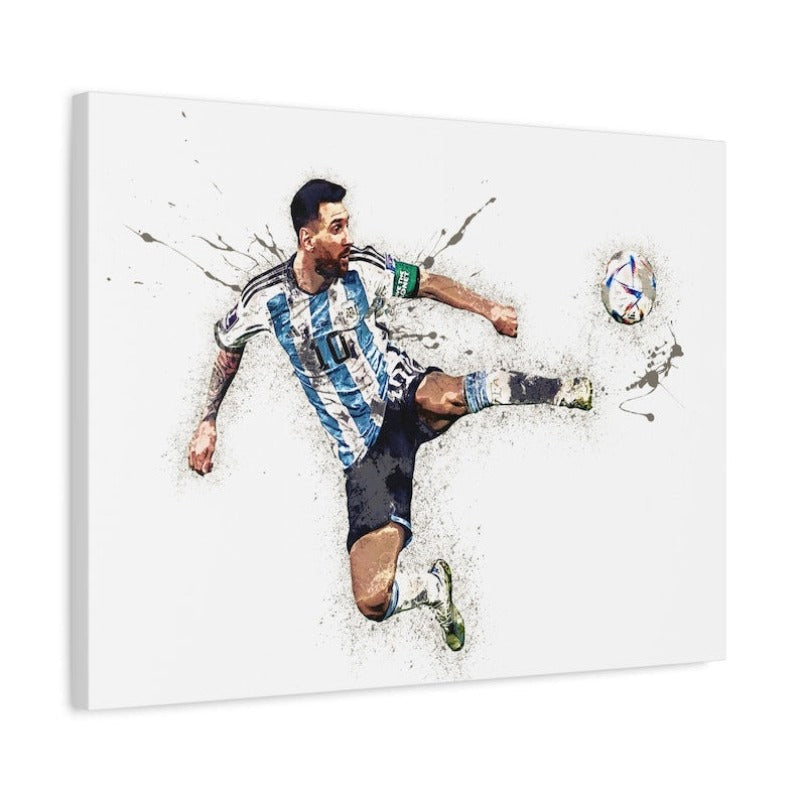 Canvas Wrap Lionel Messi Plakat | Skanto