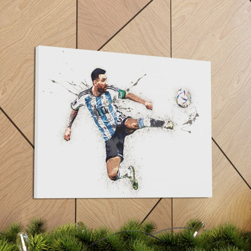 Canvas Wrap Lionel Messi Plakat | Skanto