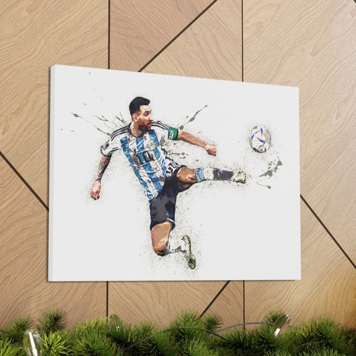 Canvas Wrap Lionel Messi Plakat | Skanto