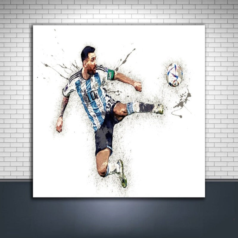 Canvas Wrap Lionel Messi Plakat | Skanto