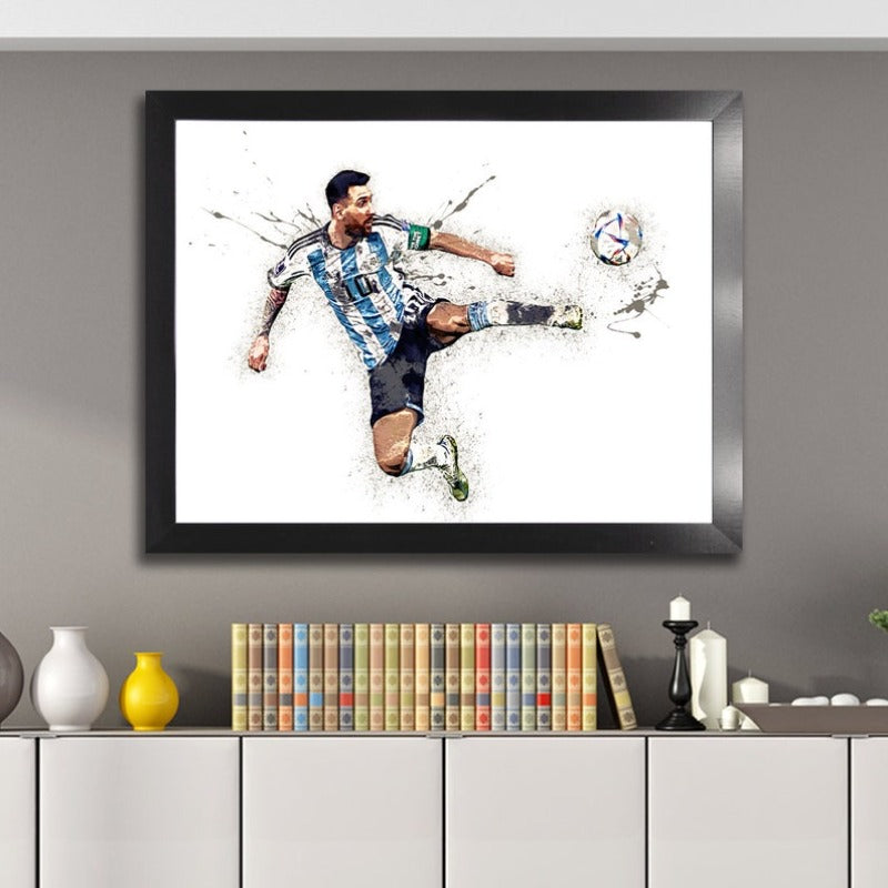 Canvas Wrap Lionel Messi Plakat | Skanto