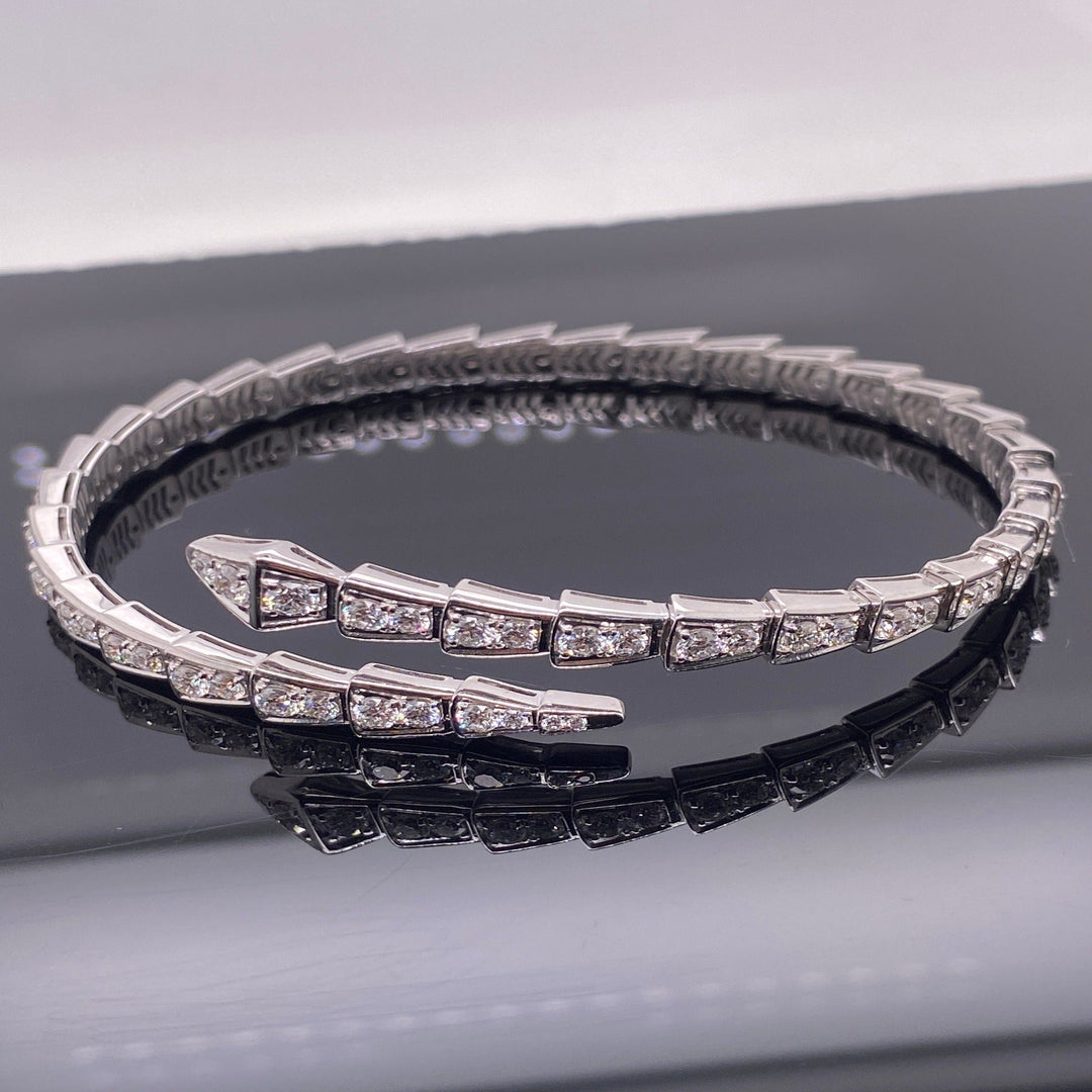 Eternity Band – Luksus Slangearmbånd med Glansfull Finish Skanto