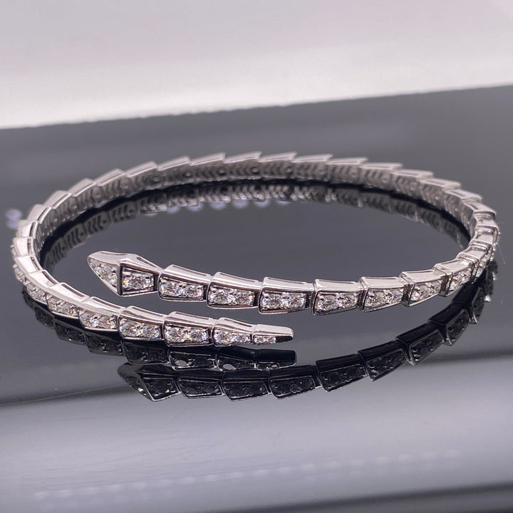 Eternity Band – Luksus Slangearmbånd med Glansfull Finish Skanto