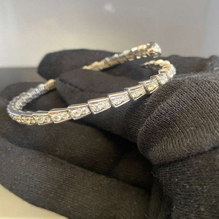 Eternity Band – Luksus Slangearmbånd med Glansfull Finish Skanto