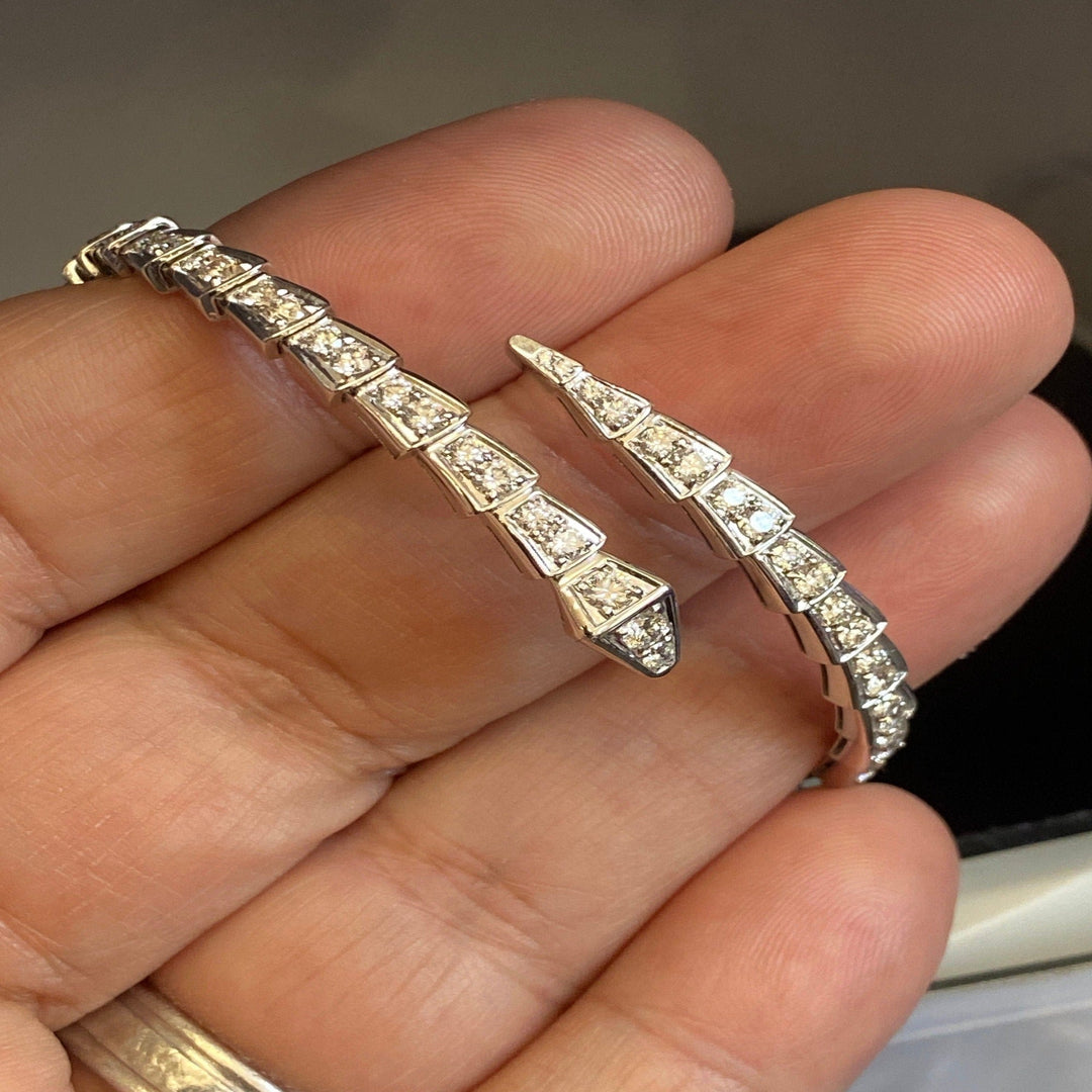 Eternity Band – Luksus Slangearmbånd med Glansfull Finish Skanto