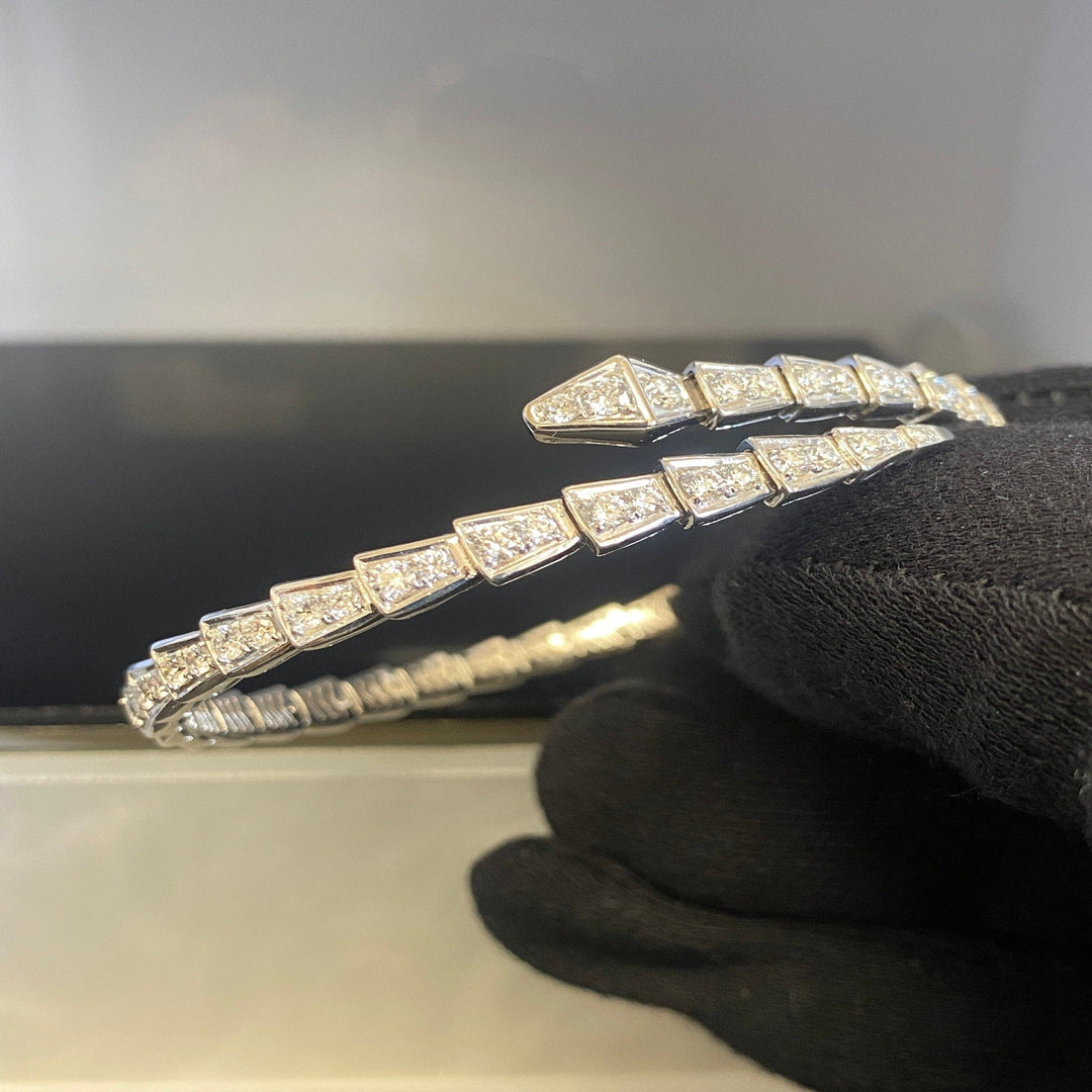 Eternity Band – Luksus Slangearmbånd med Glansfull Finish Skanto