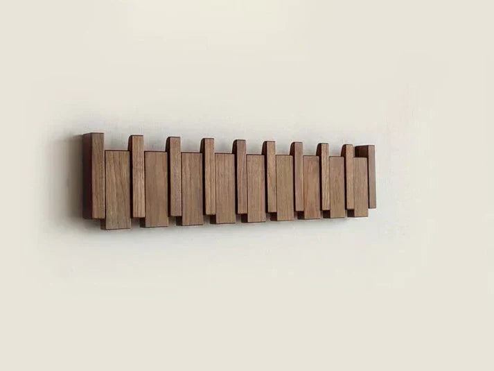 Norvo | Wood Piano Style Wardrobe - Melodia