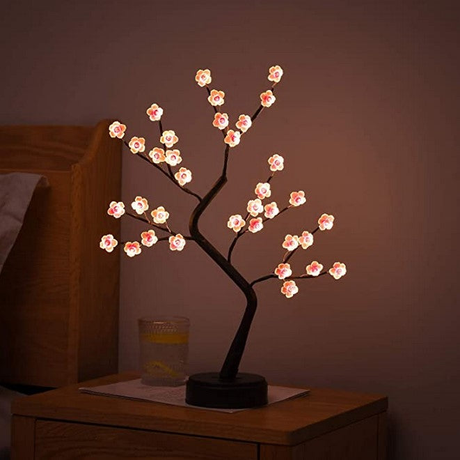 Skanto | Belyst Plommeblomst Tre - LumiPlum