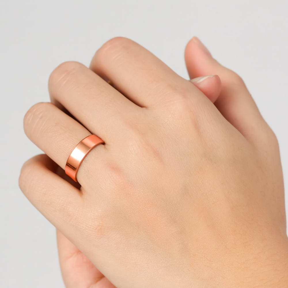 Skanto | Magnetisk Terapi Rustfritt Stål Helbredende Ring