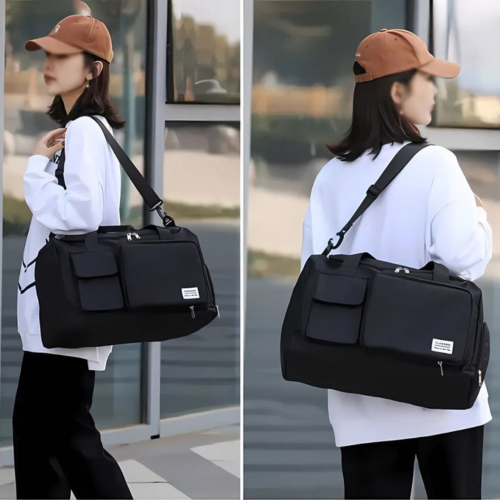Skanto | Unisex Stor Reise Duffle Bag | Lettvekt Multi Lomme