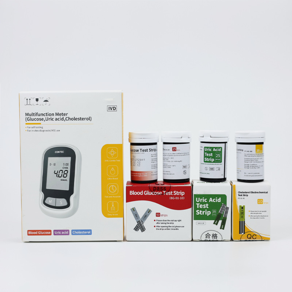 Skanto | Kolesterol Hjemmetest Kit Bærbar Blod Monitor